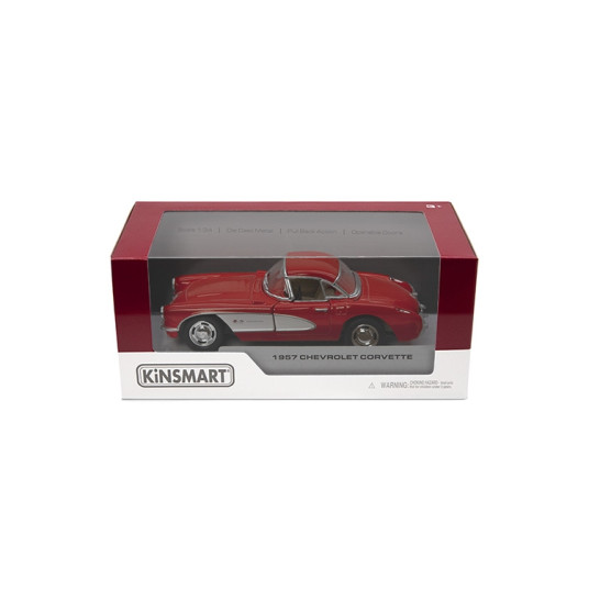 KINSMART Auto 1957 CHEVROLET CORVETTE, 1:34