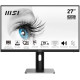 MSI PRO MP273QP tietokonenäyttö 68,6 cm (27") 2560 x 1440 pikseliä Wide Quad HD LED musta, hopea