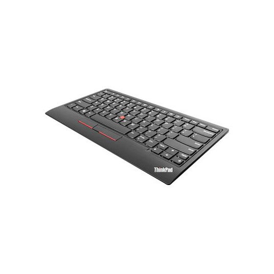 Lenovo ThinkPad TrackPoint Keyboard II | 4Y40X49493 | Näppäimistö | 2,4 GHz, Bluetooth | FI | Pure Black | Saksikytkin | Langaton yhteys