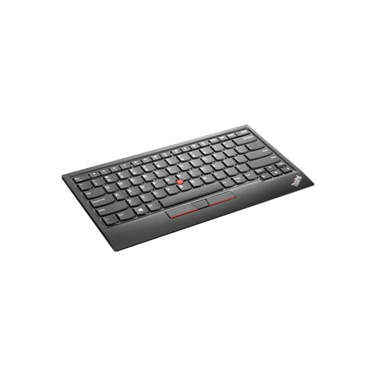 Lenovo ThinkPad TrackPoint Keyboard II | 4Y40X49493 | Näppäimistö | 2,4 GHz, Bluetooth | FI | Pure Black | Saksikytkin | Langaton yhteys