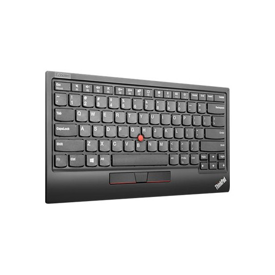 Lenovo ThinkPad TrackPoint Keyboard II | 4Y40X49493 | Näppäimistö | 2,4 GHz, Bluetooth | FI | Pure Black | Saksikytkin | Langaton yhteys