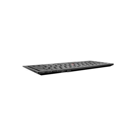 Lenovo ThinkPad TrackPoint Keyboard II | 4Y40X49493 | Näppäimistö | 2,4 GHz, Bluetooth | FI | Pure Black | Saksikytkin | Langaton yhteys