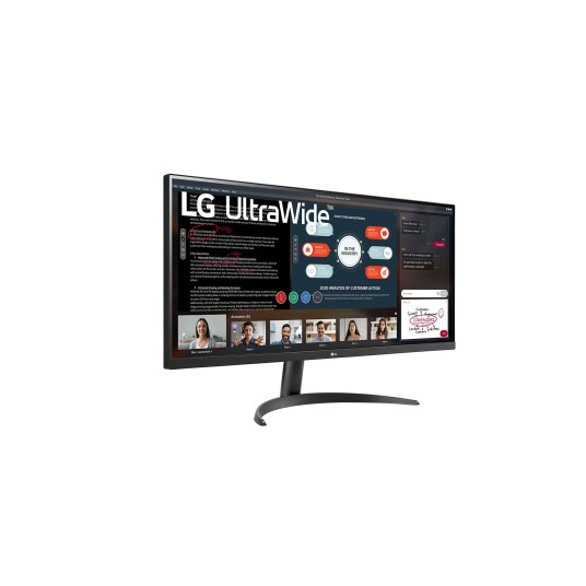 LG-näyttö 34WP500-B.BEU 34", IPS, UW FHD, 2560 x 1080, 21:9, 5 ms, 250 cd/m², HDMI-porttien määrä 2, 75 Hz