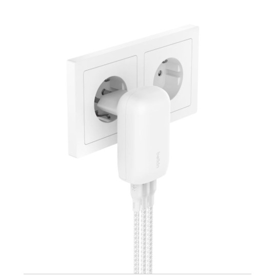 BOOSTCHARGE Laturi 67W USB-Cx3 PPS Valkoinen