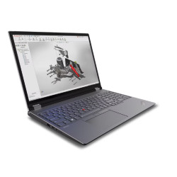 Kannettava tietokone Lenovo ThinkPad P16 Gen 2 | 16 " | IPS | WQXGA | 2560 x 1600 pixels | Anti-glare | Intel Core i7 | i7-14700HX | 32 GB | SO-DIMM DDR5 | SSD 1000 GB | NVIDIA RTX 2000 Ada Generation | GDDR6 | 8 GB | Windows 11 Pro