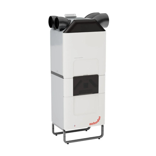 Zehnder lämpötilan säätölaite ComfoClime 36 ja ENTALPINIO rekuperaattori ComfoAir Q 600 ERV ST KIT LAN-moduulilla ja lämmitys ten 471420020 + 471502115 + 655011100 + 400502007