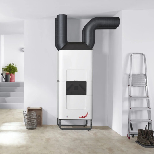Zehnder lämpötilan säätölaite ComfoClime 36 ja ENTALPINIO rekuperaattori ComfoAir Q 600 ERV ST KIT LAN-moduulilla ja lämmitys ten 471420020 + 471502115 + 655011100 + 400502007