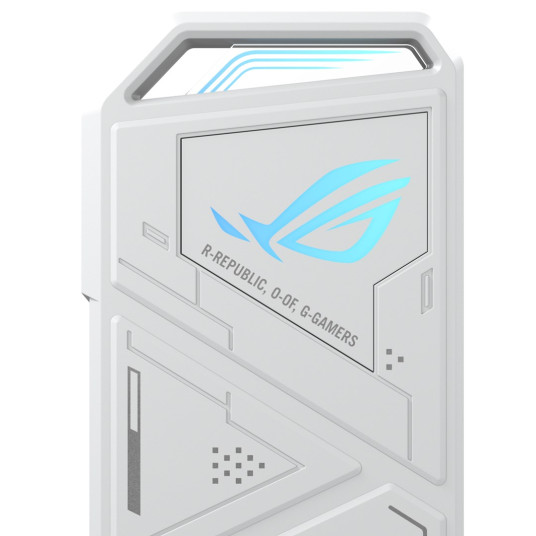 ASUS ROG Strix Arion White Edition SSD-kotelo Valkoinen M.2