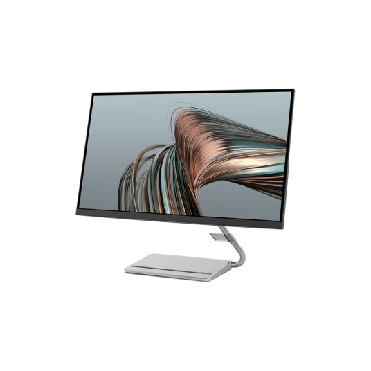 LENOVO Q27Q-20 66EFGAC3EU 27 TUUMAINEN 2K QHD -PELINÄYTTÖ SILMÄTURVALLISELLA JA TYYLIkkäällä SUUNNITELLULLA (IPS-PANEELI, 75HZ, 4MS, HDMI, DP, FREESYNC™, METALLI ERGO-TELINE, KAIUTTIMELLA/YLIFT)