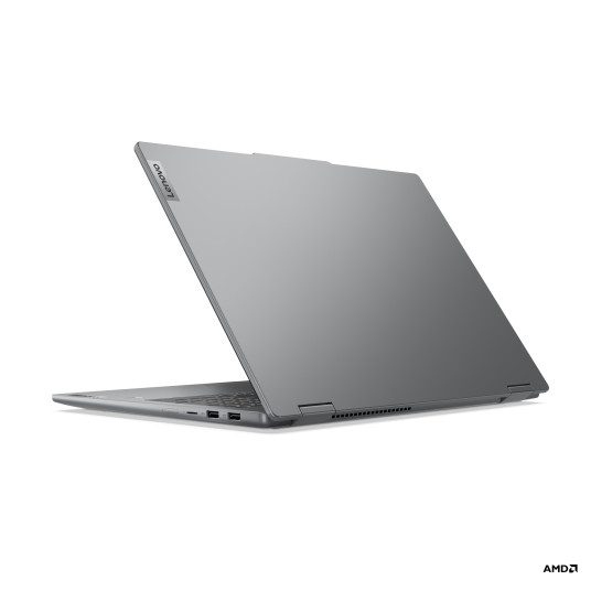 Kannettava tietokone Lenovo IdeaPad 5 2-in-1 16AHP9, AI-Powered PC, Ryzen 5 8645HS, 16 2048x1280, Windows 11 Home, 16GB, 512GB SSD, Luna Grey, AMD Radeon 760M, 83DS004RLT