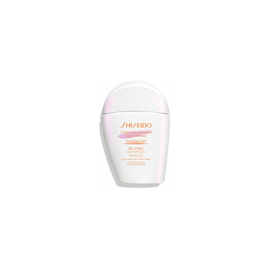 Shiseido Urban Environment Age Defense Face Suncare SPF 30 - Lehký pleťový krém na opalování, 30ml