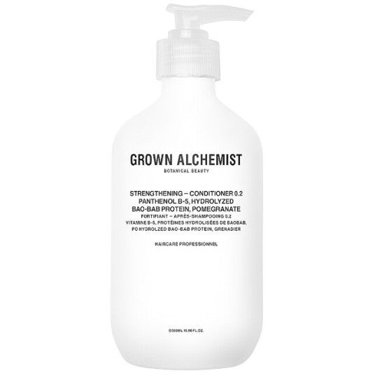 Grown Alchemist - Strengthening Conditioner Panthenol B-5, Hydrolyzed Baobab Protein, Pomegranate (Strengthening Conditioner) - 200 ml