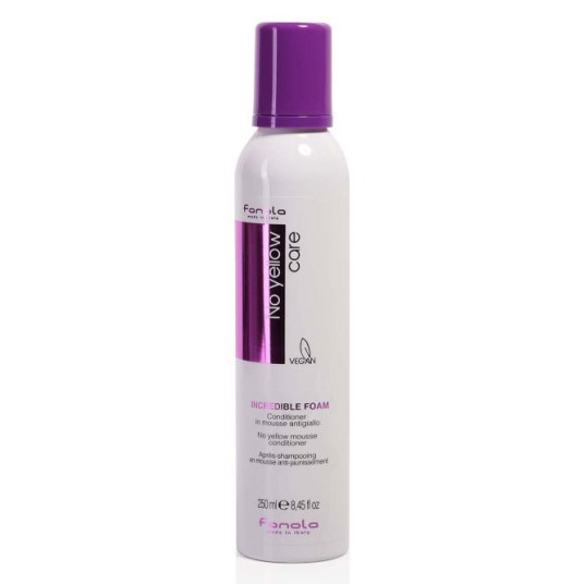 Fanola No Yellow Incredible Foam Mousse Blond HaarHighlights 250ml