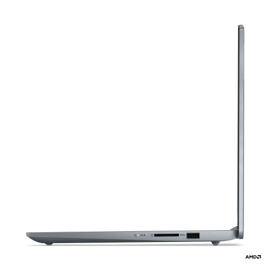 Kannettava tietokone Lenovo IdeaPad Slim 3 14AMN8, AMD Ryzen 5 7520U, 14 1920 x 1080, Windows 11 Home, 16GB, 512GB SSD, Arctic Grey, AMD Radeon 610M, 82XN0073LT