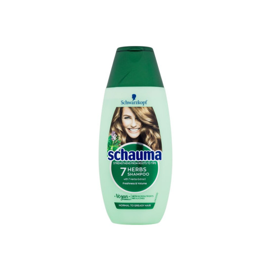 Shampoo Schwarzkopf Schauma 7 Herbs Freshness Shampoo, 250ml