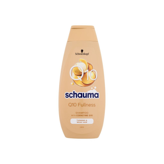 Shampoo Schwarzkopf Schauma Q10 Fullness Shampoo, 400ml