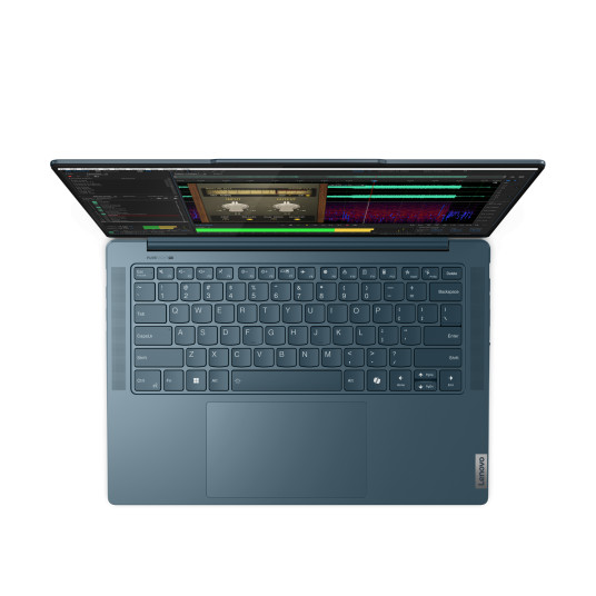 Kannettava tietokone Lenovo Yoga Pro 7 14IMH9, AI-Powered Gaming PC, 14.5 2.8K, Intel Core Ultra 7, RAM 16GB, 1TB SSD, NVIDIA GeForce RTX 4050, Windows 11 Home, Tidal Teal 83E20058LT