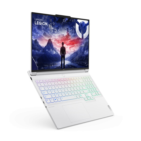 Kannettava tietokone Lenovo Legion 7 16IRX9, AI-Powered Gaming PC, Intel Core i9-14900HX, 16 3200 x 2000, Windows 11 Home, 32GB, 1TB SSD, Glacier White, NVIDIA GeForce RTX 4070, 83FD007SLT