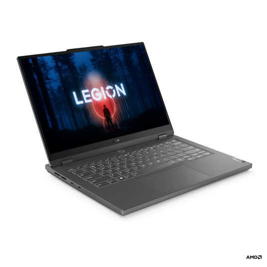 Kannettava tietokone Lenovo Legion Slim 5 14APH8, AMD Ryzen 7 7840HS, 14.5 2880 x 1800, Windows 11 Home, 32GB, 1TB SSD, Storm Grey, NVIDIA GeForce RTX 4060, 82Y50072LT