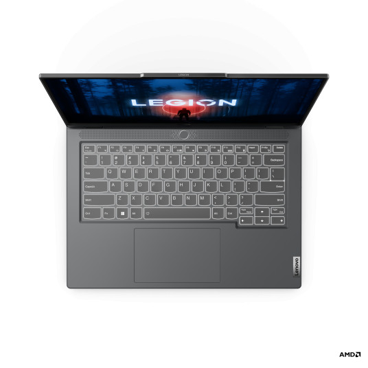 Kannettava tietokone Lenovo Legion Slim 5 14APH8, AMD Ryzen 7 7840HS, 14.5 2880 x 1800, Windows 11 Home, 32GB, 1TB SSD, Storm Grey, NVIDIA GeForce RTX 4060, 82Y50072LT