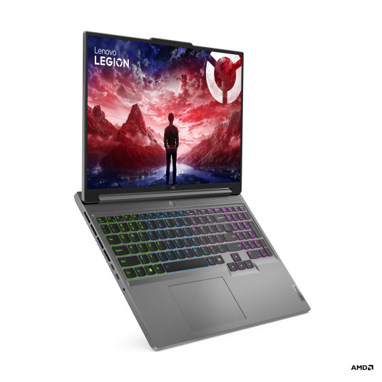 Kannettava tietokone Lenovo Legion Slim 5 16AHP9, AI-Powered Gaming PC, 16 WQXGA, AMD Ryzen 7, RAM 16GB, 1TB SSD, NVIDIA GeForce RTX 4060, Windows 11 Home, Luna Grey 83DH008ELT