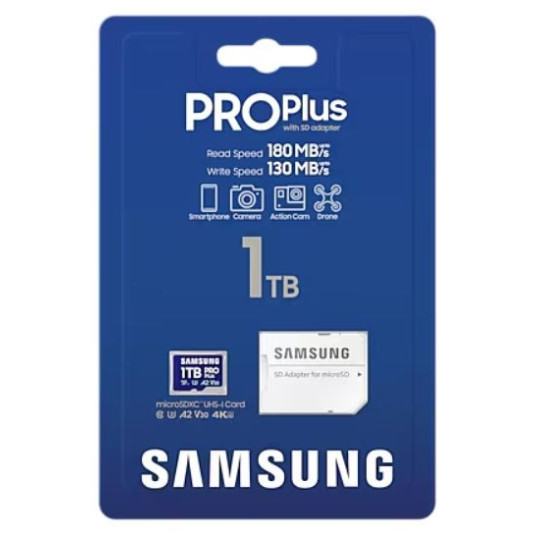 SAMSUNG MB-MD1T0SA/WW 1TB PRO+ mSD + skanneri