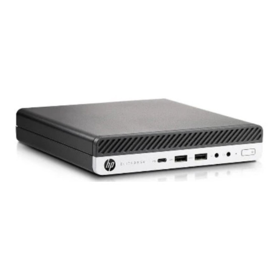 HP Käytetty HP ED 800 G4 Mini PC i5-8500 / 8GB / 256GB / Wind10 Pro