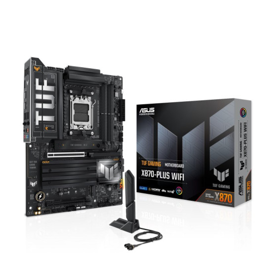 ASUS TUF GAMING X870-PLUS WIFI AMD X870 AM5-asennussarja ATX