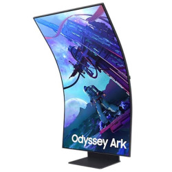 LCD-monitori|SAMSUNG|55"|Gaming/Curved|Panel VA|3840x2160|16:9|165Hz|165Hz|Matti|1 ms|Kaiuttimet|Pivot|Korkeussäädettävä|Kallistus|Väri musta|LS55CG970NUXDU