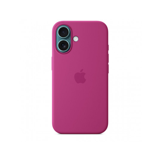 iPhone 16 silikonikotelo MagSafe - Fuksia MYY53ZM/A