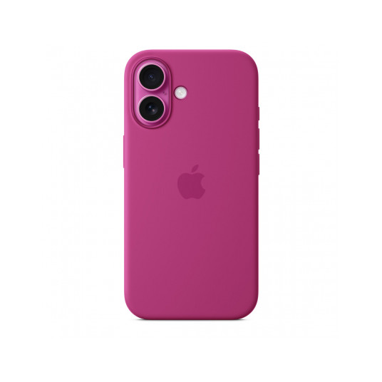 iPhone 16 silikonikotelo MagSafe - Fuksia MYY53ZM/A