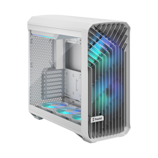 Fractal Design Torrent RGB White TG kirkas sävy