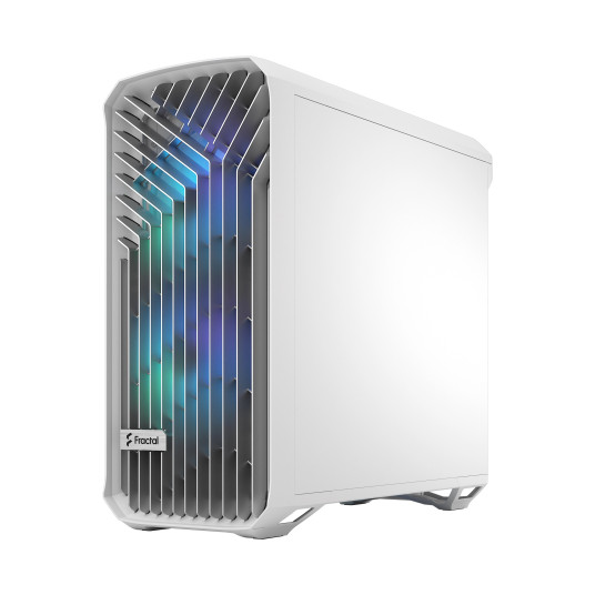 Fractal Design Torrent RGB White TG kirkas sävy