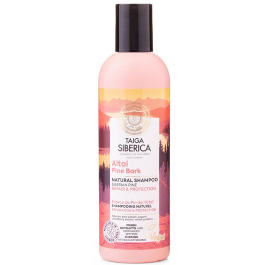 Natura Siberica Natural Shampoo korjaa ja suojaa 270 ml