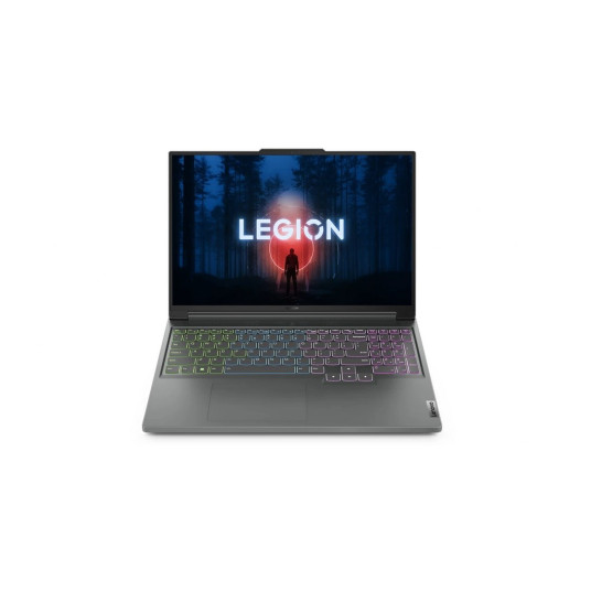 Kannettava tietokone Lenovo Legion Slim 5 16APH8 Ryzen 5 7640HS 16" WQXGA IPS 500nits AG 240Hz 16GB DDR5 5600 SSD1TB GeForce RTX 4060 8GB Win11 Storm Harmaa