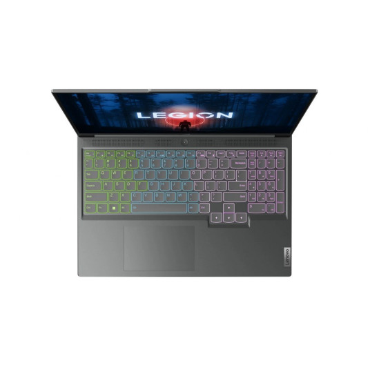 Kannettava tietokone Lenovo Legion Slim 5 16APH8 Ryzen 5 7640HS 16" WQXGA IPS 500nits AG 240Hz 16GB DDR5 5600 SSD1TB GeForce RTX 4060 8GB Win11 Storm Harmaa