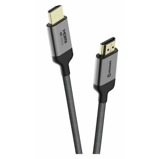 Swissten HDMI-HDMI 4K-kaapeli 1m