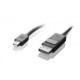 Lenovo mini-DisplayPort - DisplayPort Black, kaapeli, 2 m