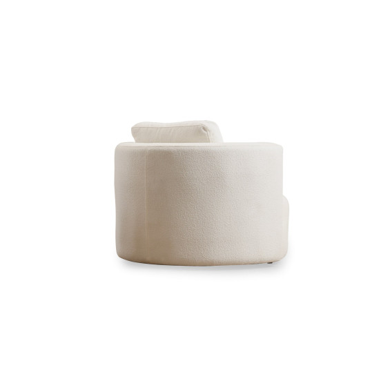 Wing Chair, Asos, Cream, Frame: BEECH WOOD / CHIPBOARD