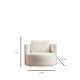 Wing Chair, Asos, Cream, Frame: BEECH WOOD / CHIPBOARD