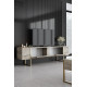 TV Stand, Luxe, Travertine Gold, 100% MELAMINE COATED PARTICLE BOARD