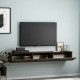 TV Stand, Terra, Walnut, 100% MELAMINE COATED PARTICLE BOARD
