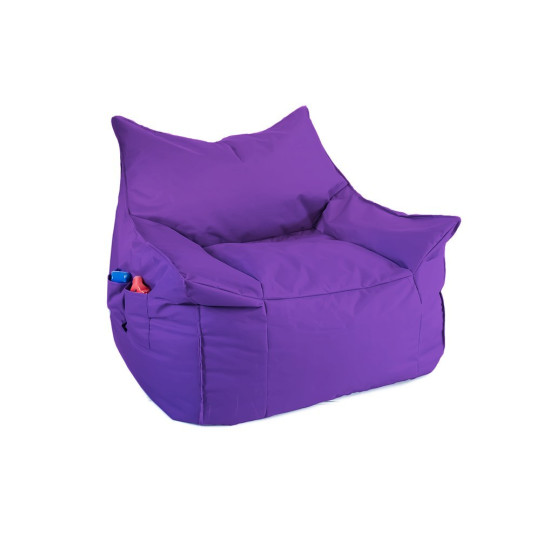 Pouffe, Cinema, Purple, 100% HIGH DENSITY RECYCLED STYROFOAM