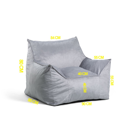 Pouffe, Cinema, Purple, 100% HIGH DENSITY RECYCLED STYROFOAM