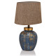 Table Lamp, TM167, Blue Brown, METAL BODY