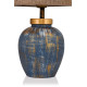 Table Lamp, TM167, Blue Brown, METAL BODY