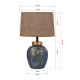 Table Lamp, TM167, Blue Brown, METAL BODY