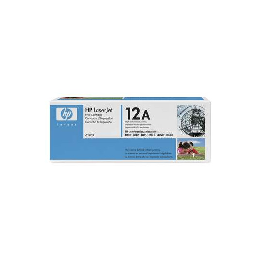 "HP Toner 12A Q2612A Black"