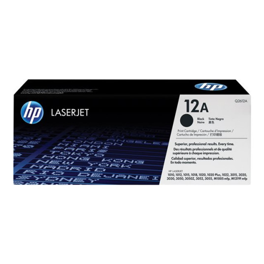 "HP Toner 12A Q2612A Black"