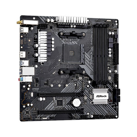 Asrock-emolevy B450M/AC R2.0